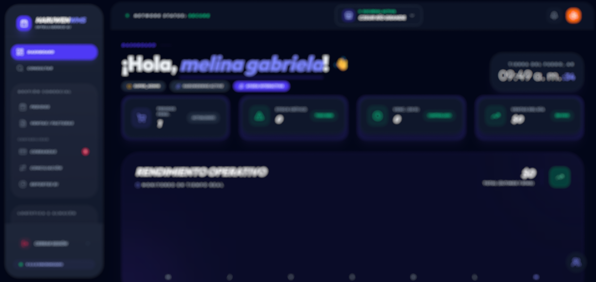 WMS Dashboard Haruwen