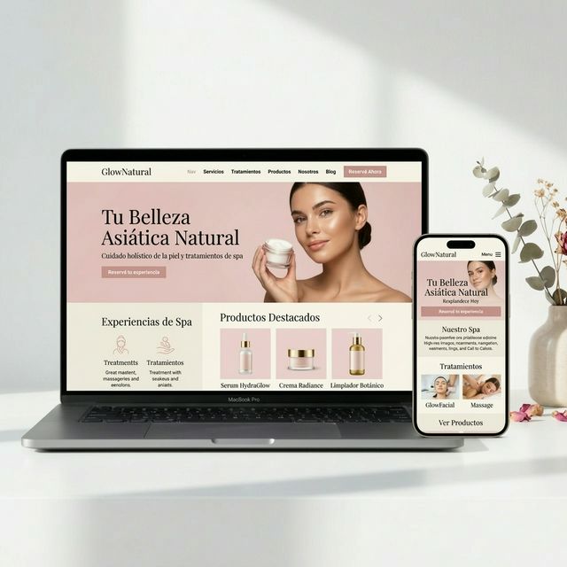 GlowNatural | E-commerce de Belleza Asiática